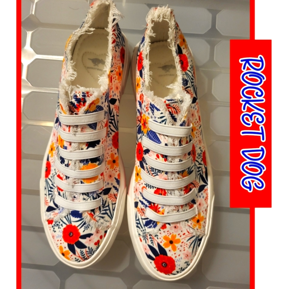 Rocket Dog Multicolor Floral Sneakers